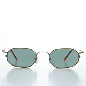 Narrow Octagon Vintage Sunglasses - Cutler