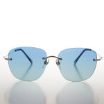 Load image into Gallery viewer, Rimless Ocean Colored Lens Women&#39;s Sunglass 
