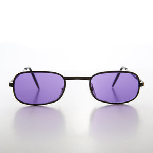 Colorful Small Rectangular Vintage Sunglasses