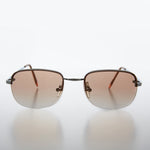 Load image into Gallery viewer, Color Tinted Rimless 90s Vintage Sunglass - June
