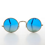Load image into Gallery viewer, Round Ocean Lens Hippy Vintage Sunglass - Agean
