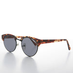 Load image into Gallery viewer, Round Half Frame Cat Eye Vintage Sunglass
