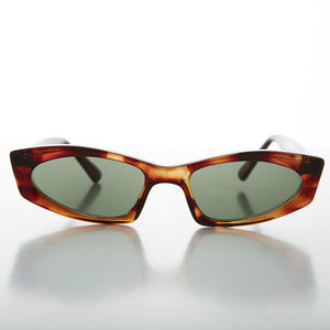 tortoiseshell unique square vintage cat eye sunglasses