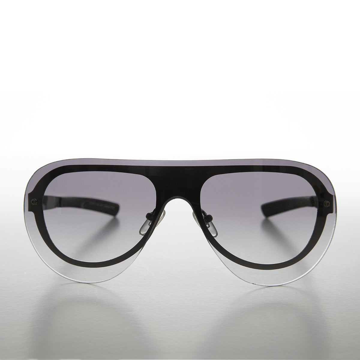 Aviator Sunglasses Rimless UV Protection Stainless Steel Pil Aviator Elite - Calimesa Polarized – Shady Rays® | Polarized  main image 2