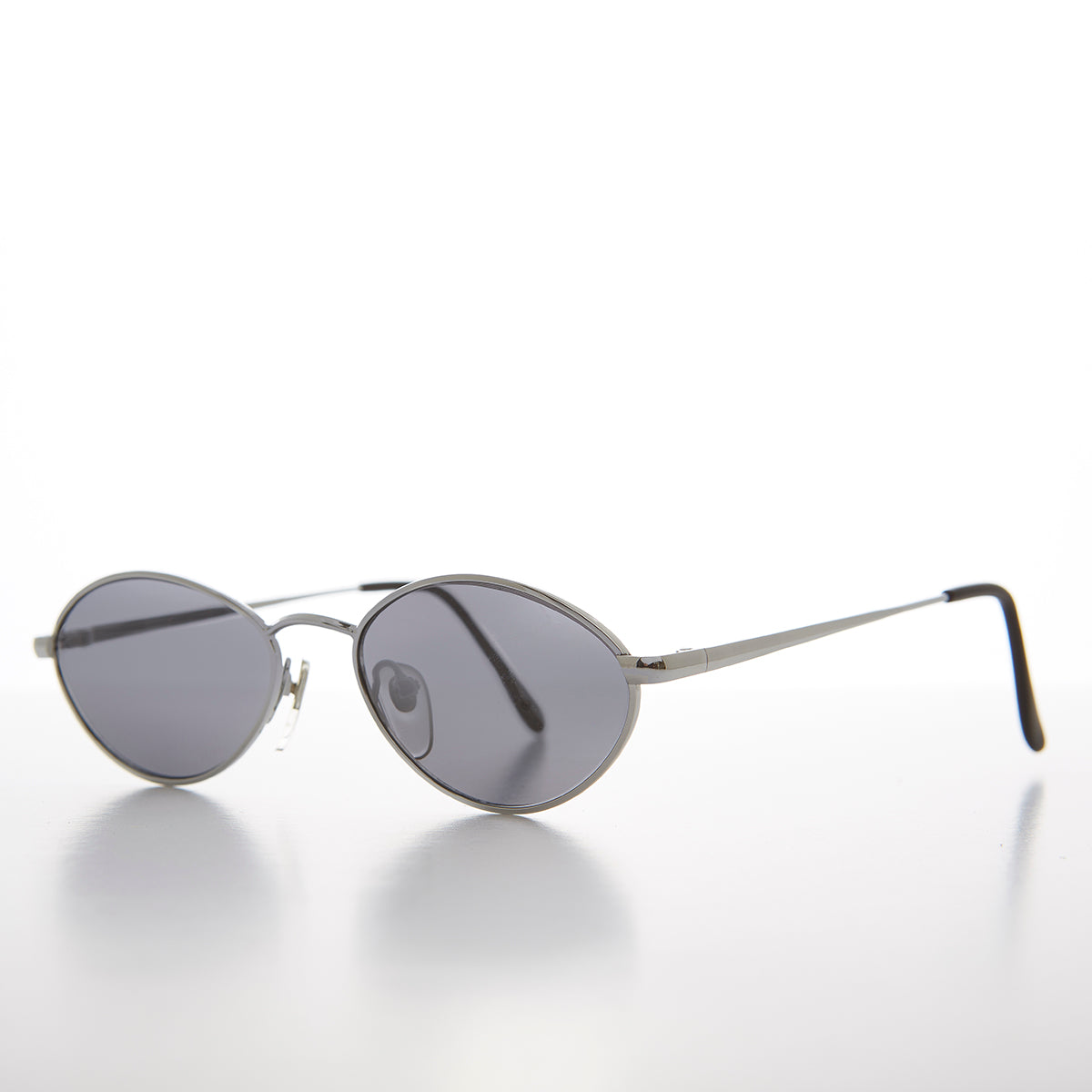 Oval Metal 90s Vintage Sunglasses Ellery Sunglass Museum