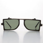 Load image into Gallery viewer, 1990s vintage safety glass steampunk sunglass
