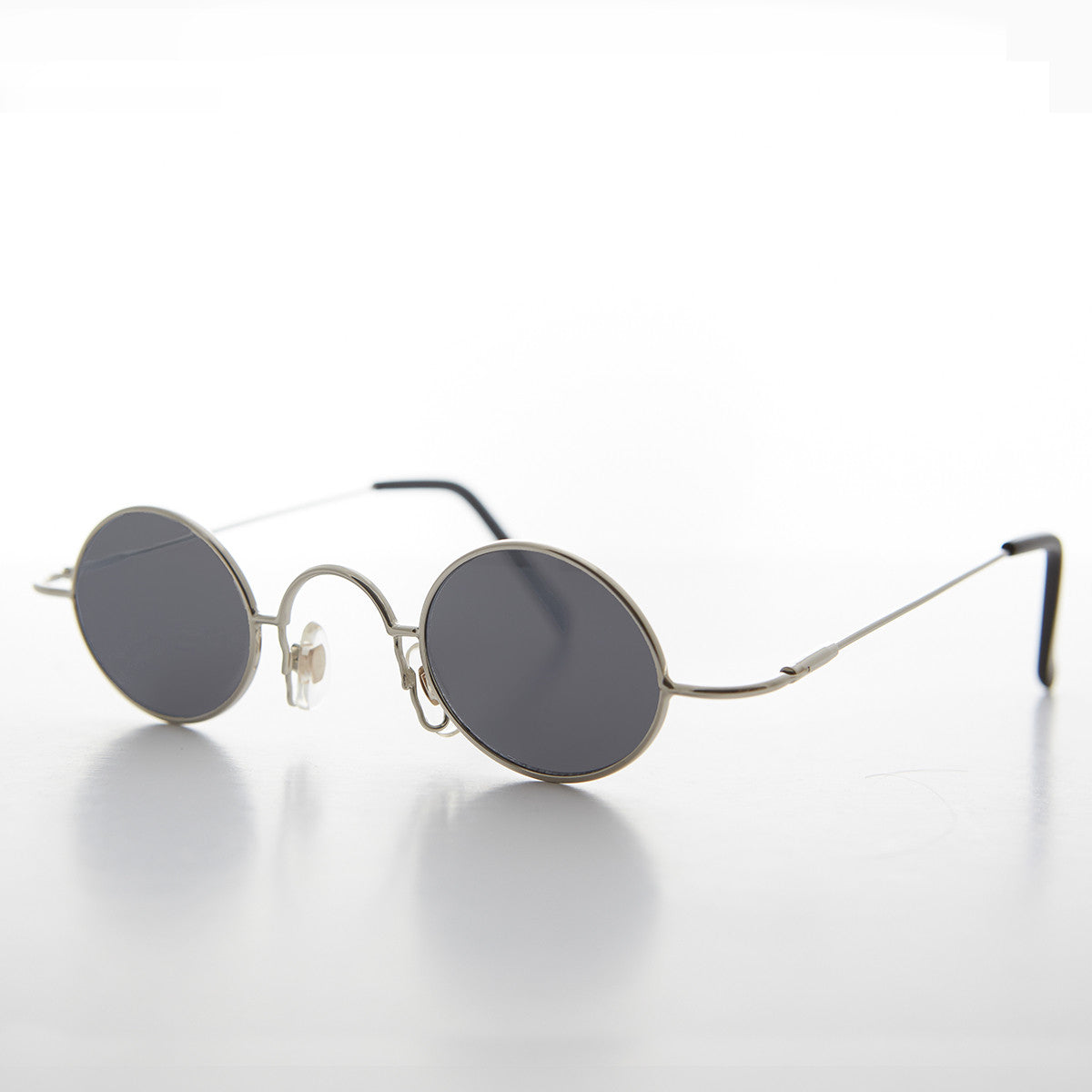 Metal Frame Retro Aviator Sunglasses Small Fit Vintage Oval Lens Retro Oval Sunglasses for Women Men Small Sunglasses Trendy  main image 3