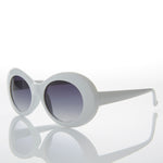 Load image into Gallery viewer, Oval Cat Eye Famous Style Clout Sunglass
