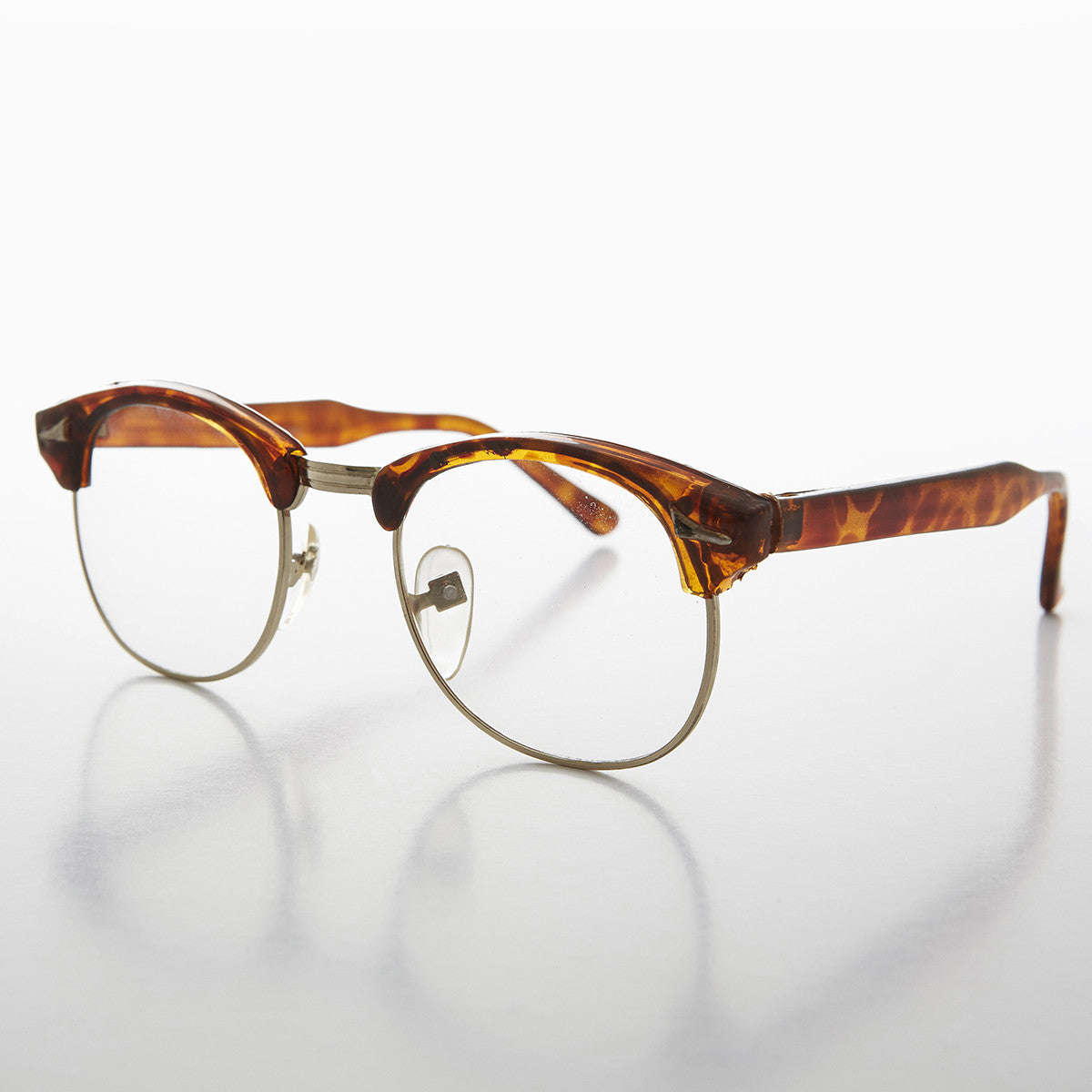 60s Retro Horn Rim Hipster Vintage Glasses