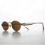 Load image into Gallery viewer, oval steampunk sunglasses
