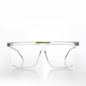 Flat Top Protective Safety Eyeglasses - Plot