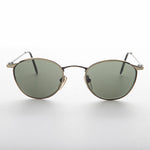 Load image into Gallery viewer, metal round horn rim classic vintage sunglass
