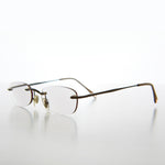 Load image into Gallery viewer, Rimless Tinted Rectangular Lens Reading Glasses 
