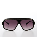 Load image into Gallery viewer, Fancy Flat Top Pilot Sunglasses 
