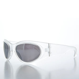 90s Wrap Goggle Sunglasses