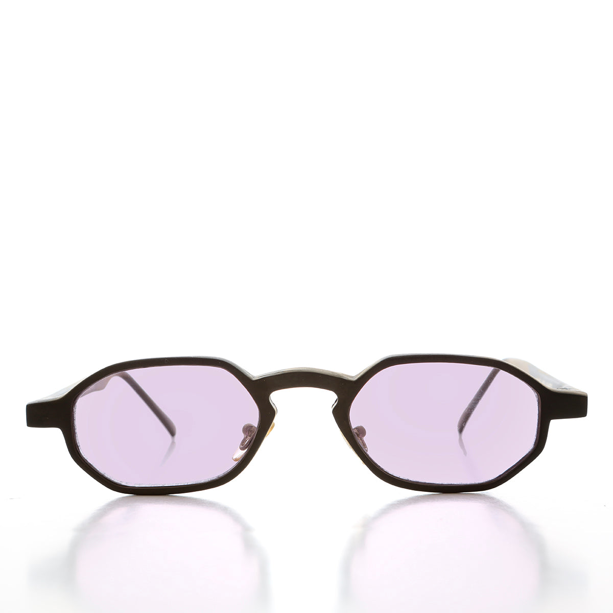 Micro Hexagon Vintage 90s Sunglasses