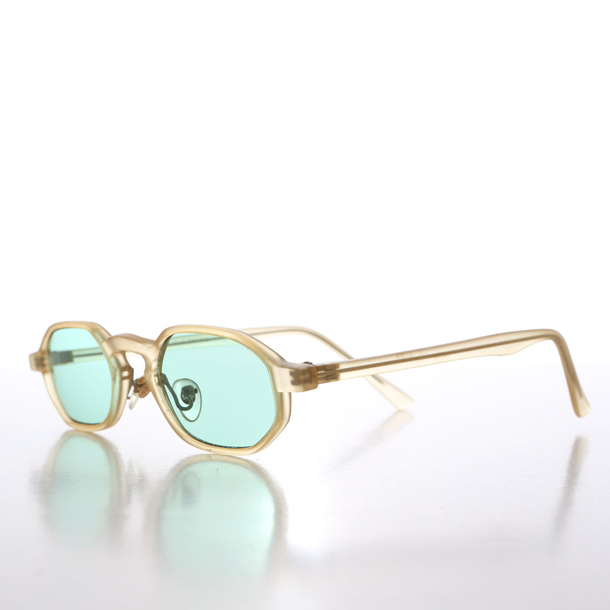 Micro Hexagon Vintage 90s Sunglasses