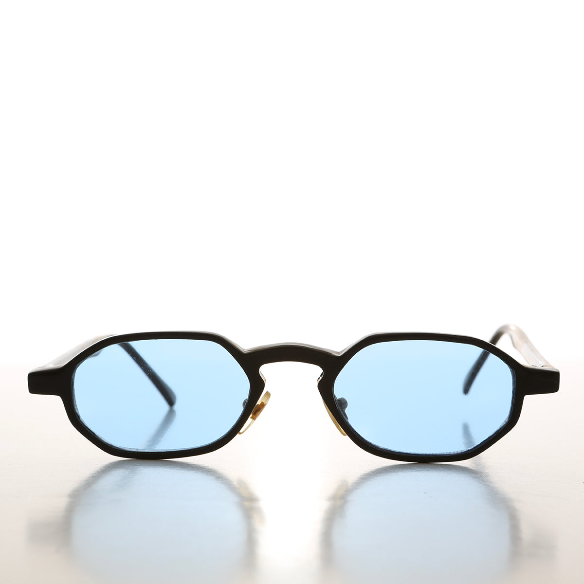 Micro Hexagon Vintage 90s Sunglasses