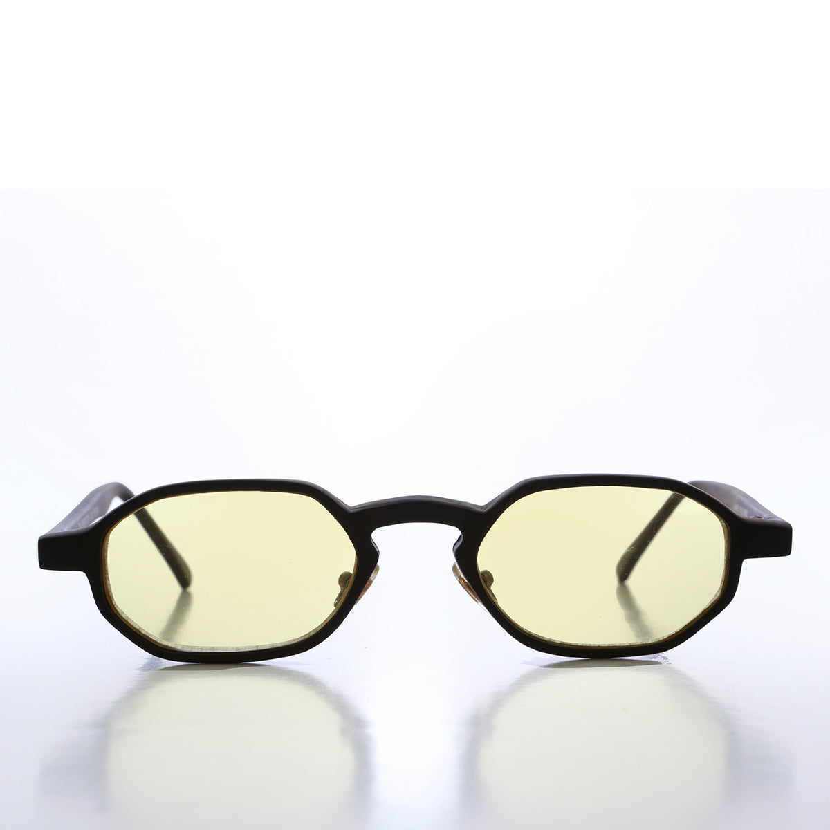 Micro Hexagon Vintage 90s Sunglasses