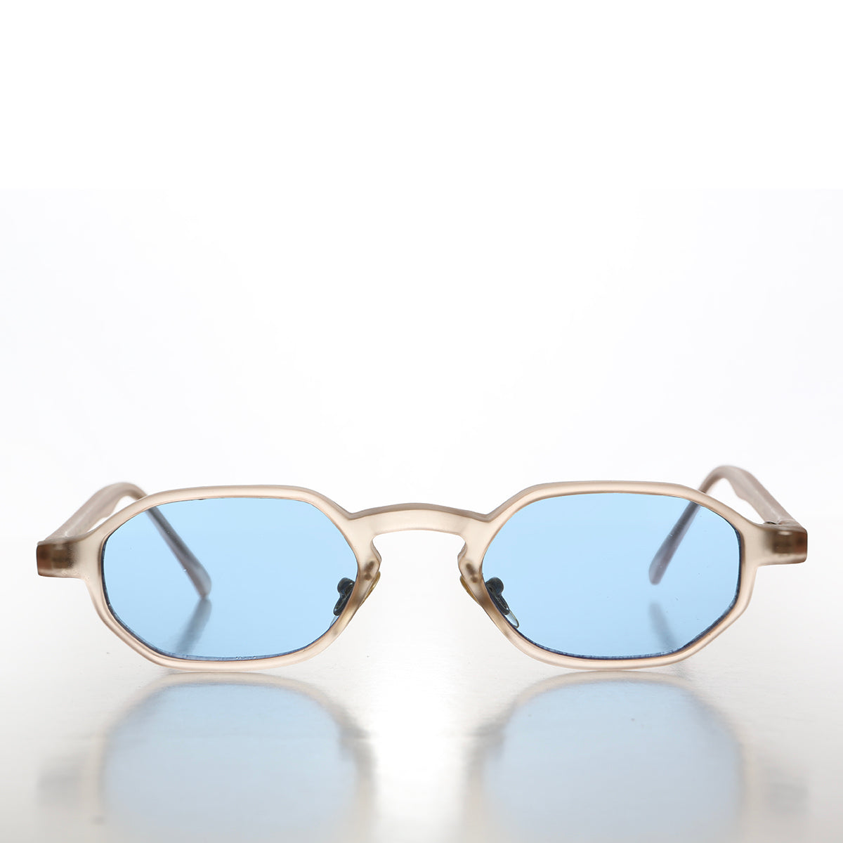 Micro Hexagon Vintage 90s Sunglasses