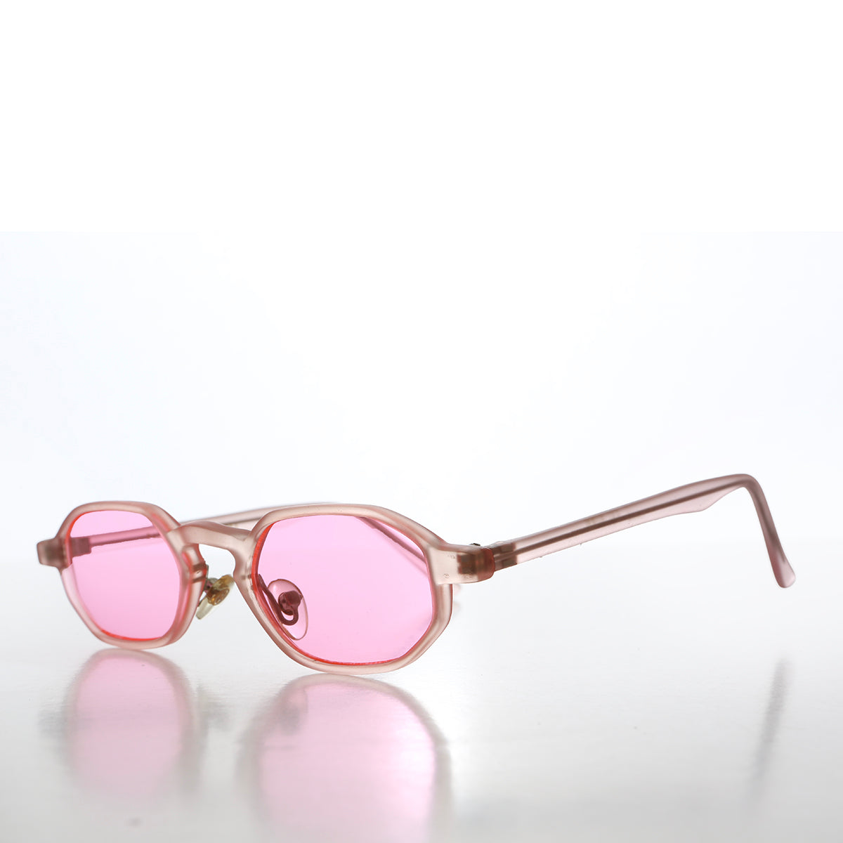 Micro Hexagon Vintage 90s Sunglasses