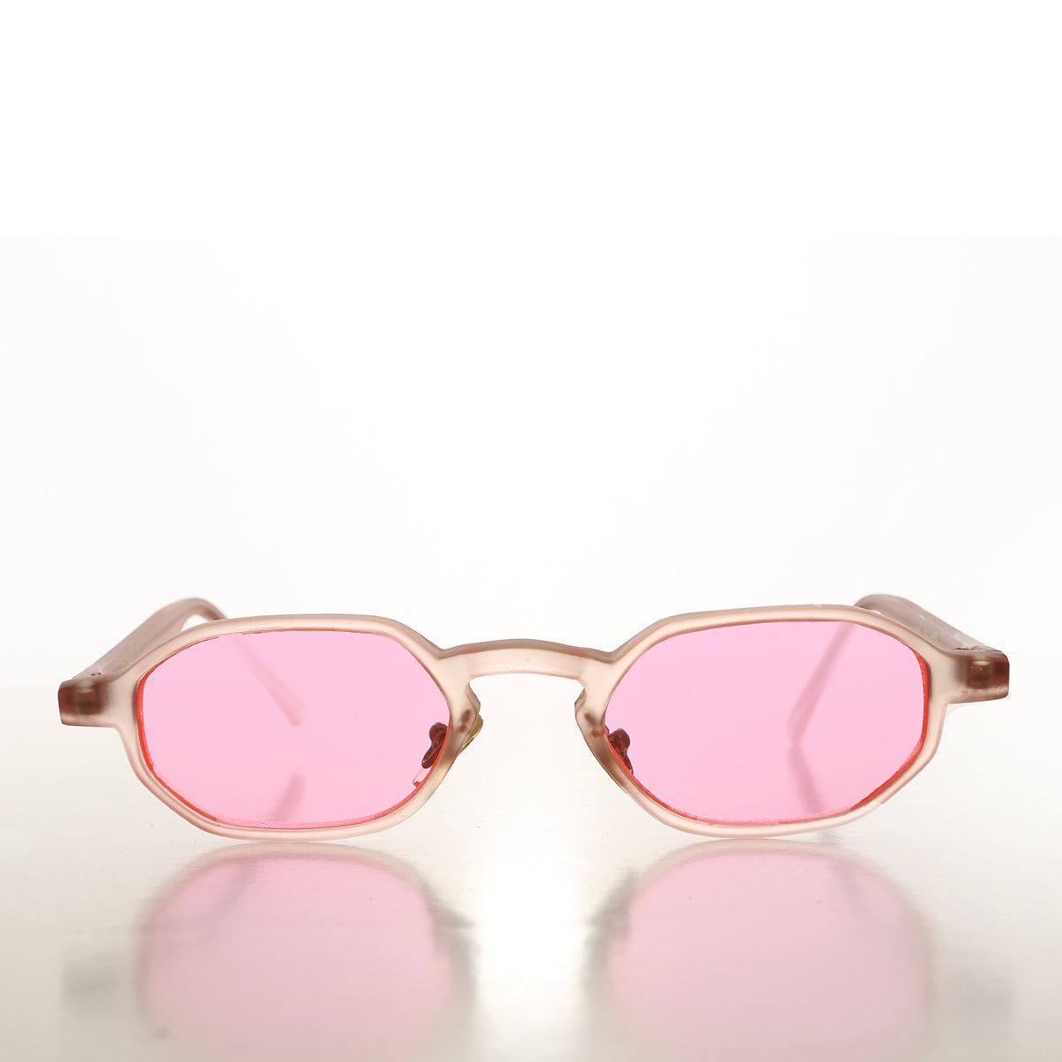 Micro Hexagon Vintage 90s Sunglasses