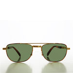 Load image into Gallery viewer, Gold Vintage Aviator with Glass Lens
