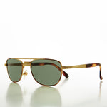 Load image into Gallery viewer, Gold Vintage Aviator with Glass Lens
