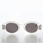 Load image into Gallery viewer, Industrial Oval 90s Vintage Sunglasses - Alavian
