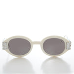 Load image into Gallery viewer, Industrial Oval 90s Vintage Sunglasses - Alavian
