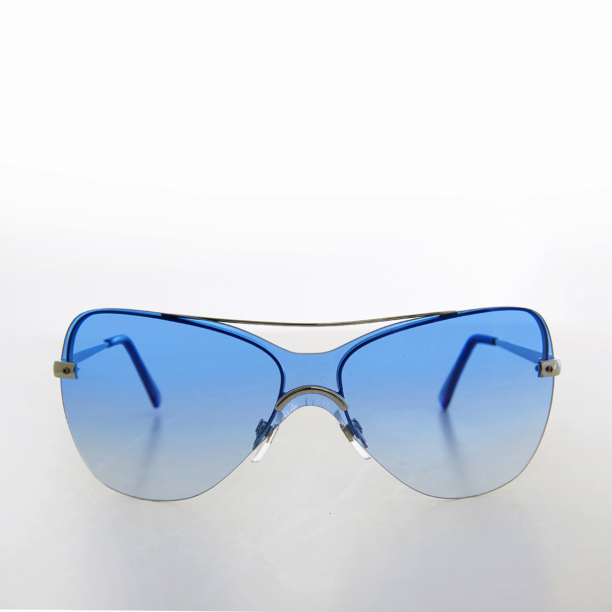 rimless sunglasses