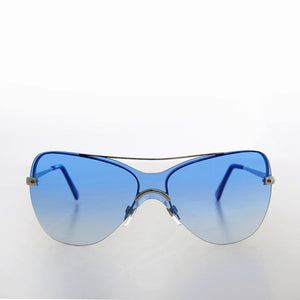 rimless sunglasses