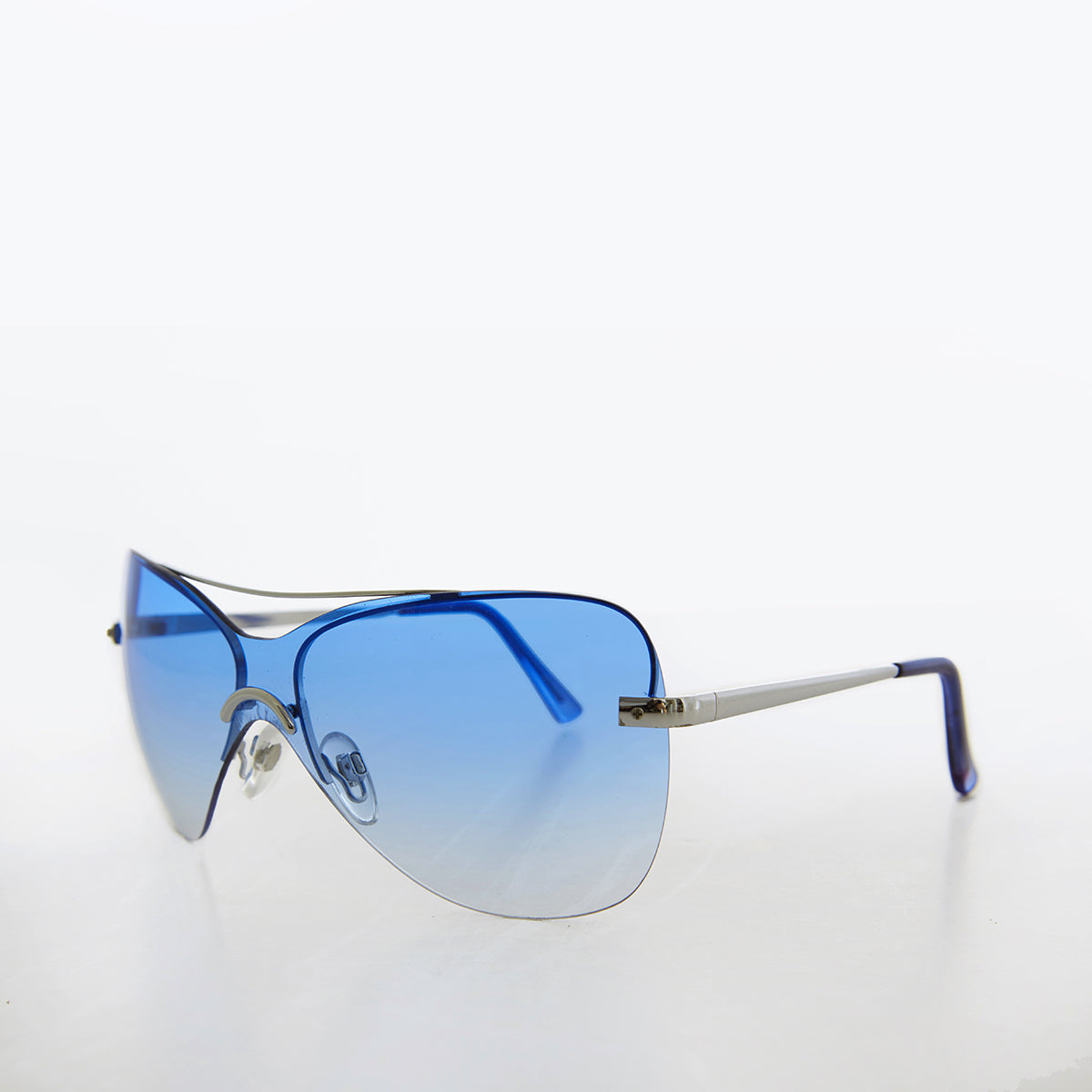 rimless sunglasses