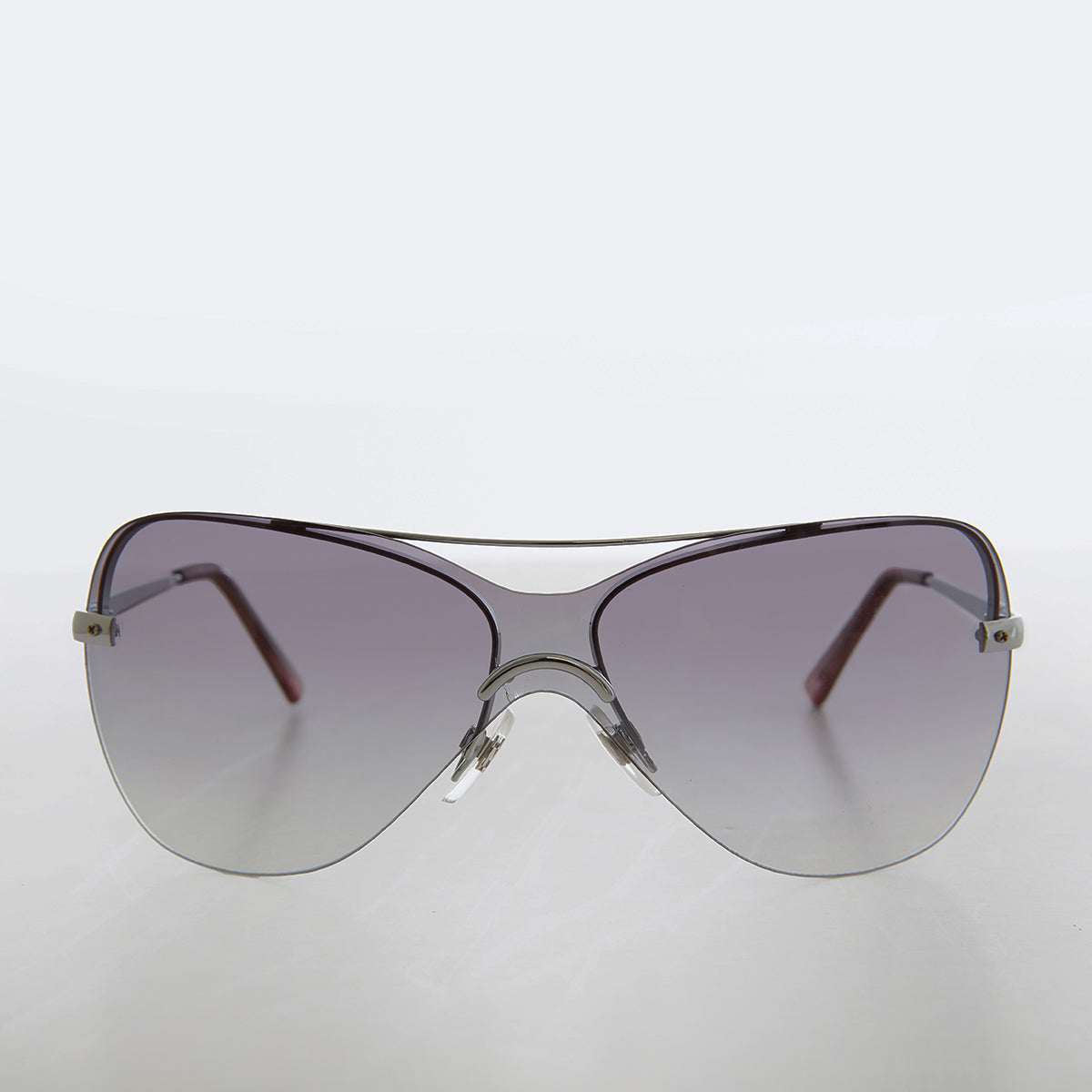 rimless sunglasses