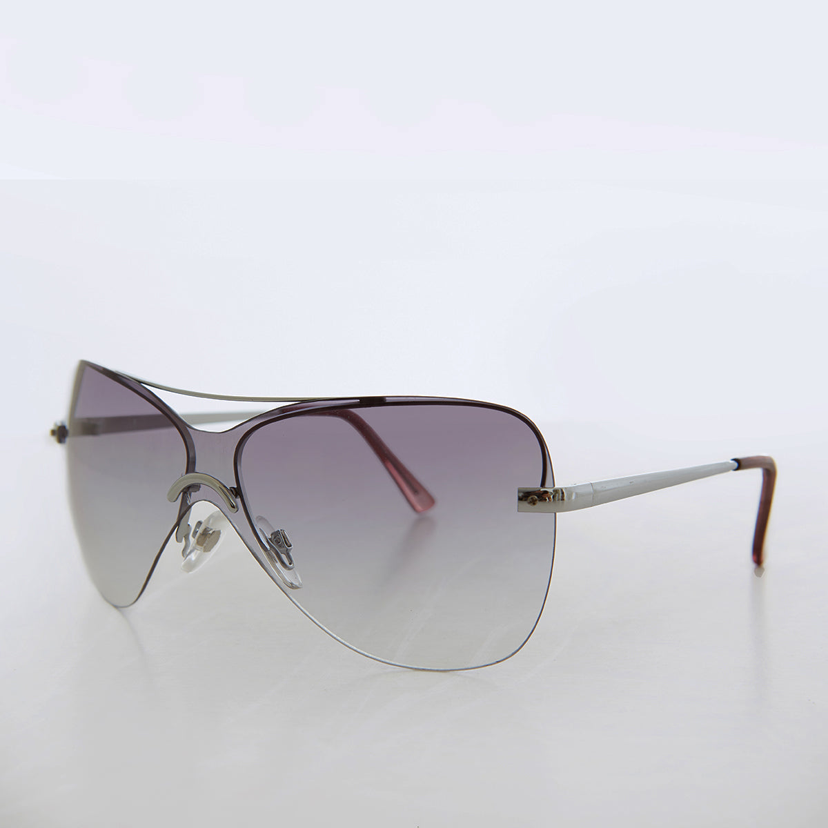 rimless sunglasses