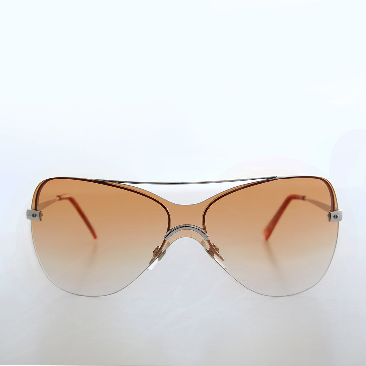 rimless sunglasses