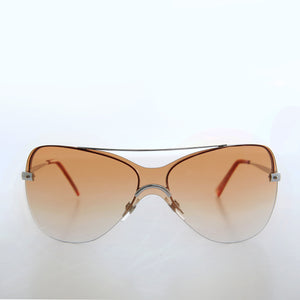 rimless sunglasses
