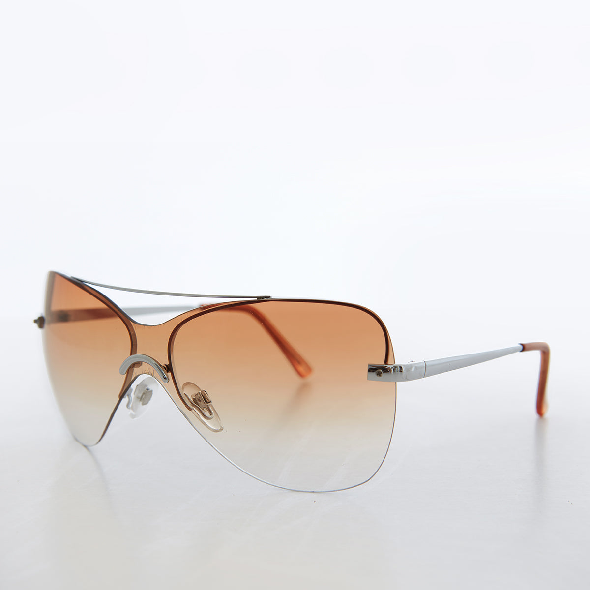 rimless sunglasses