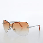 Load image into Gallery viewer, Curved Mono Lens Vintage Sunglasses 
