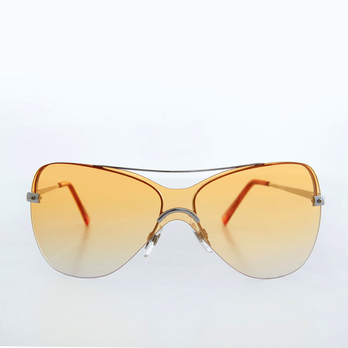 rimless sunglasses