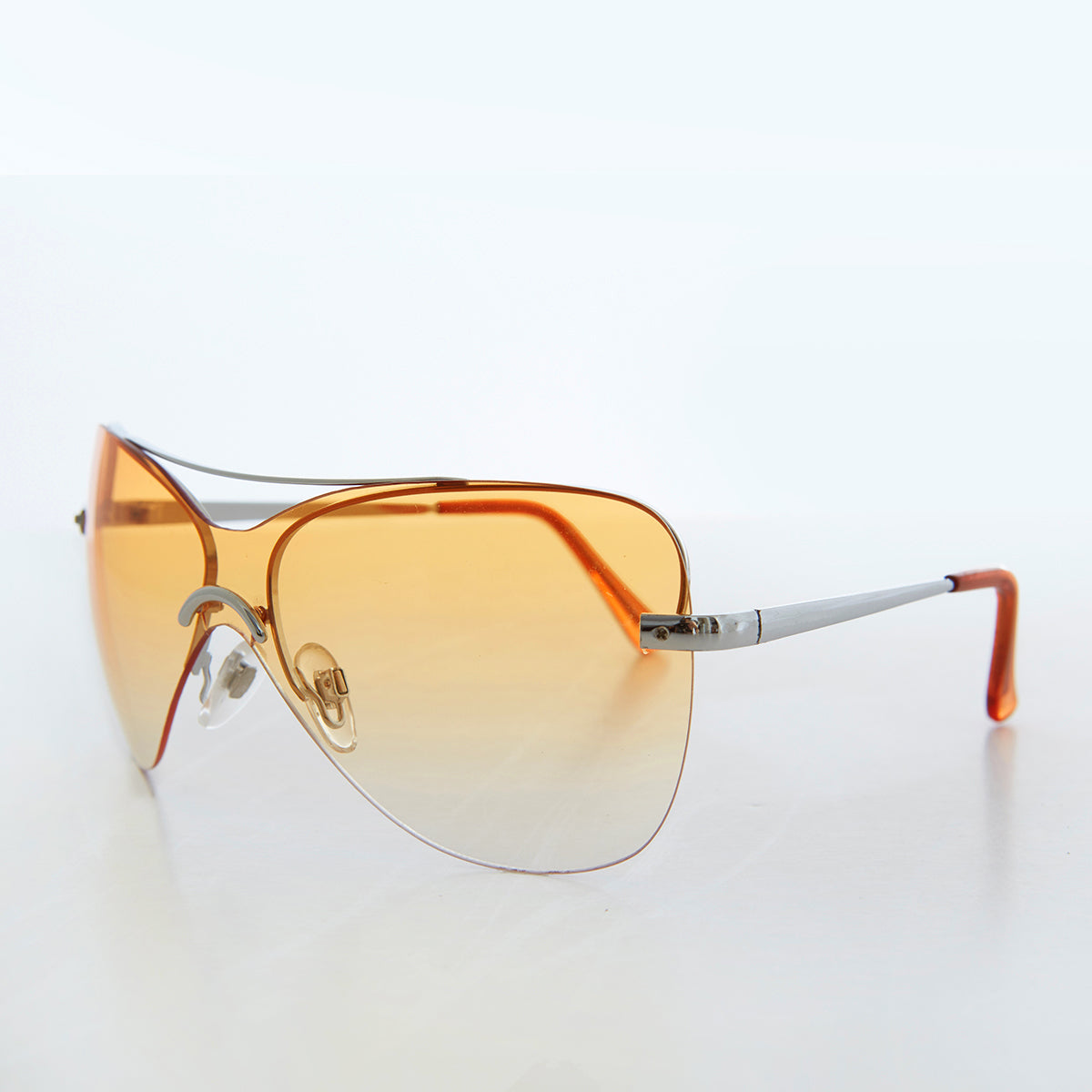 rimless sunglasses