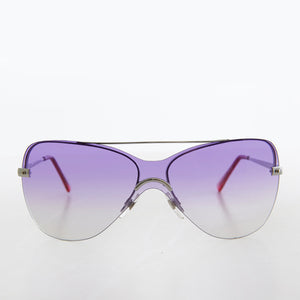rimless sunglasses