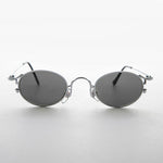 Load image into Gallery viewer, oval metal sunglasses
