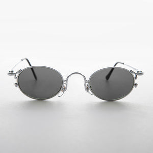 oval metal sunglasses