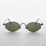Load image into Gallery viewer, Oval Victorian Style 90s Sunglasses 
