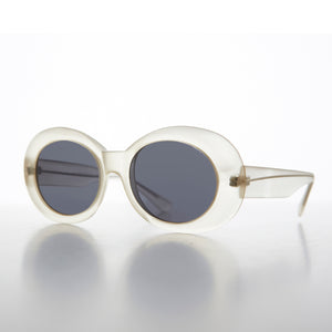 Oval Clout Cat Eye Vintage Sunglasses