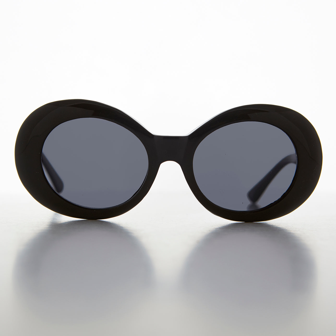 Oval Clout Cat Eye Vintage Sunglasses