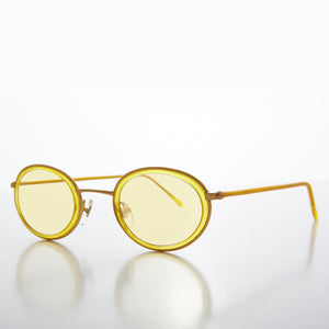Oval Pastel Vintage Sunglass