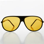 Load image into Gallery viewer, pilot vintage sunglasses with yellow lenses
