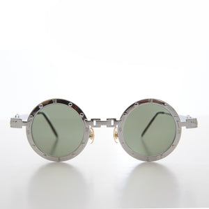 Small Round Boho Vintage Sunglasses - Buzzer